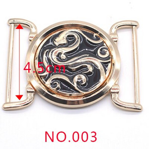 Jauna modes sieviešu 50mm zelta sudraba melna cilp kvadrātveida metāla jostas sprādzes rokdarbu dekorēšana Sprādzes DIY apģērba šūšanas piederumi