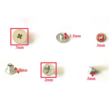 Κουμπί Κουμπί Ασημένιο Μεταλλικά Κουμπιά Καρφί Καρφί με Χάντρες Διακόσμηση για Δερμάτινα Αξεσουάρ ραπτικής τσάντας Snap