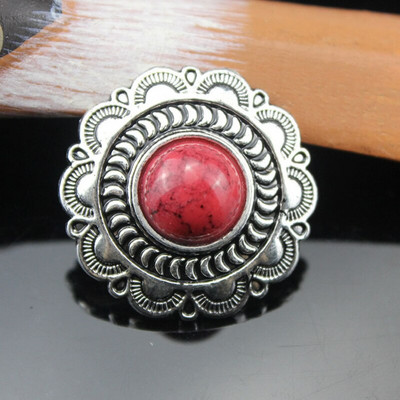 Buton cu apăsare Butoane din metal argintiu Nit pentru unghii cu decorare de mărgele pentru geanta de artizanat Închidere cu caps Accesorii de cusut din piele