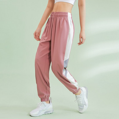 Femei Yoga Sală Pantaloni largi Fitness alergare Pantaloni respirabili haine de antrenament Pantaloni sport Pantaloni cu talie elastică cu buzunare
