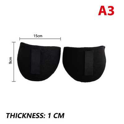 1 Pair putuplasta sūklis plecu spilventiņi, iešūjamie plecu spilventiņi sievietēm, vīriešu jaka, žakete T-krekls, apģērbs, apģērba piederumi, aksesuāri