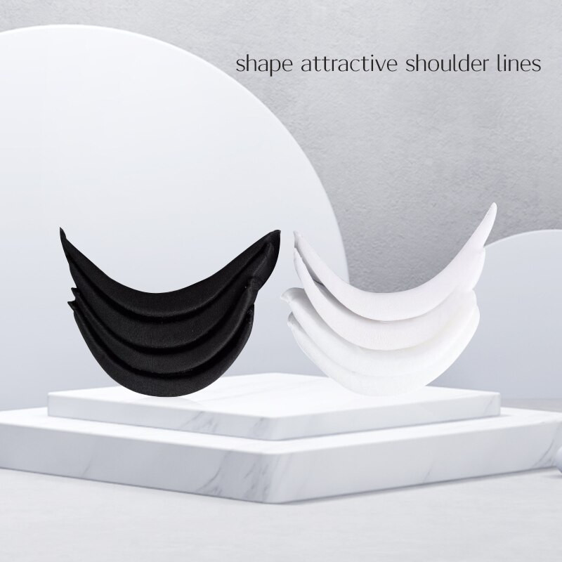 1 poros putplasčio kempinės pečių pagalvėlės Siuvamosios Moterų Pečių Paklodės Vyriškas Striukė Blezeris marškinėliai Drabužiai Drabužių priedai