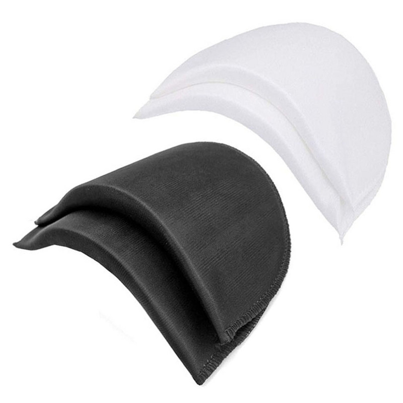 2 poros minkšto šifravimo putplasčio kempinės pečių pagalvėlės, siuvamos, įdedamos pečių pagalvėlės švarkams švarkams marškinėliai, drabužių priedai