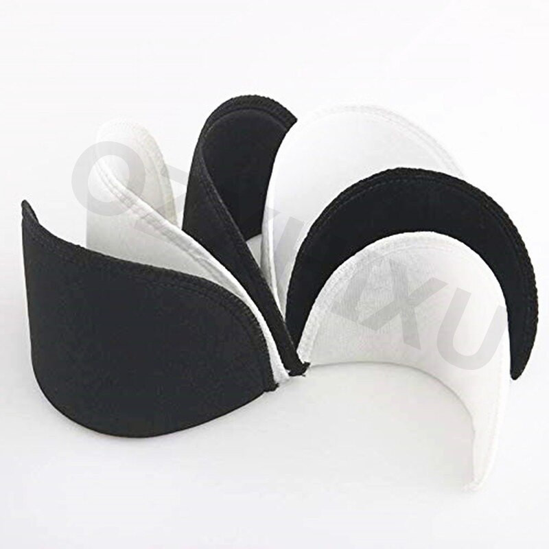 2 poros minkšto šifravimo putplasčio kempinės pečių pagalvėlės, siuvamos, įdedamos pečių pagalvėlės švarkams švarkams marškinėliai, drabužių priedai