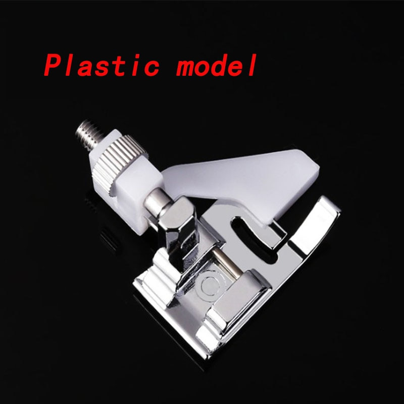 Picior presor pentru mașină de cusut de uz casnic picioruş pentru cusătură oarbă din metal picior presor cusătură oarbă picioruş presor din plastic pentru cusătură oarbă