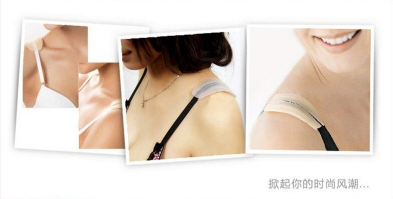 Naujo dizaino liemenėlės dirželis dekompresinės pečių pagalvėlės silikoniniai apatiniai neslystantys pečių įklotai „pasidaryk pats“ drabužių priedai, laikikliai