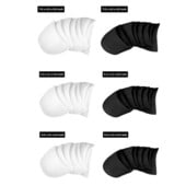 4 perechi de perne de umăr acoperite, set-in, perne de umăr, cusut push up, pernuță de spumă pentru îmbunătățirea umărului, accesoriu de îmbrăcăminte pentru tricouri