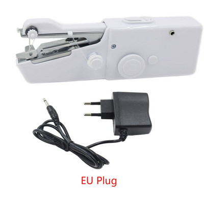 Mini mașini de cusut portabile de mână Stitch Sew țesături de îmbrăcăminte fără fir Mașină de cusut electrică Set de cusături