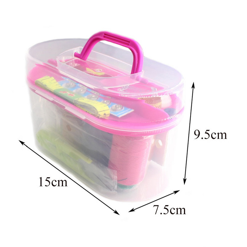 Mini mașini de cusut portabile de mână Stitch Sew țesături de îmbrăcăminte fără fir Mașină de cusut electrică Set de cusături