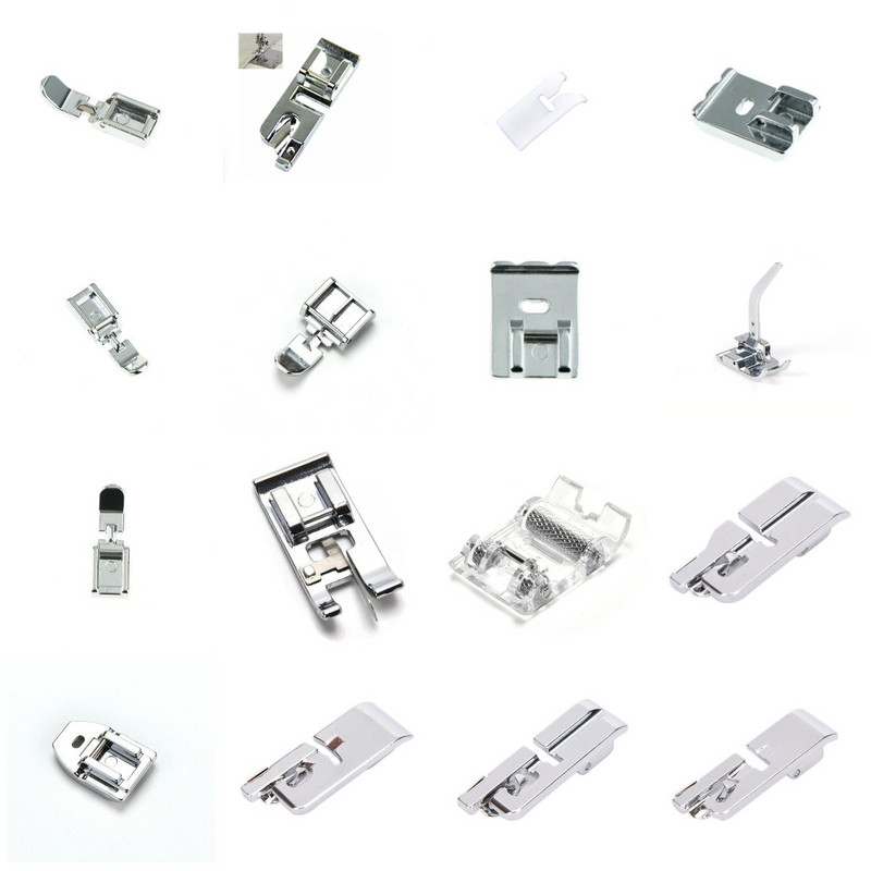 Αξεσουάρ οικιακής ραπτομηχανής Σετ ποδιών πίεσης σετ ποδιών στριφώματος Ανταλλακτικά ποδιών για αξεσουάρ ραπτομηχανής