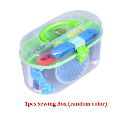 1Σετ Φορητό Μίνι Χειροκίνητο Ραπτομηχανή & Νήμα ραπτικής Απλή λειτουργία Εργαλεία ραπτικής Πανί ύφασμα Εύχρηστο Εργαλείο Κεντήματος ZXH