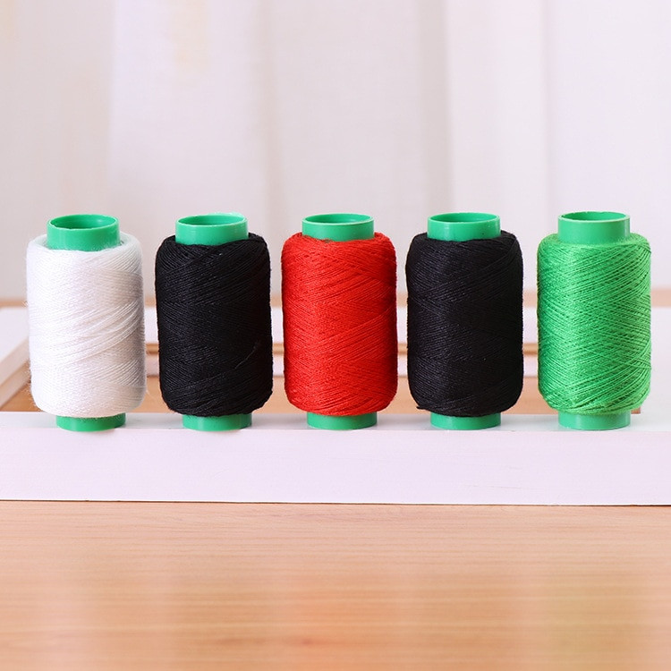 1Σετ Φορητό Μίνι Χειροκίνητο Ραπτομηχανή & Νήμα ραπτικής Απλή λειτουργία Εργαλεία ραπτικής Πανί ύφασμα Εύχρηστο Εργαλείο Κεντήματος ZXH