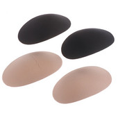 1paar krüpteeritud õlatõugepadjad Pehmed õlapadjad vaht silikoonist polsterdatud õlapolster Kleepuv õla tugevdaja