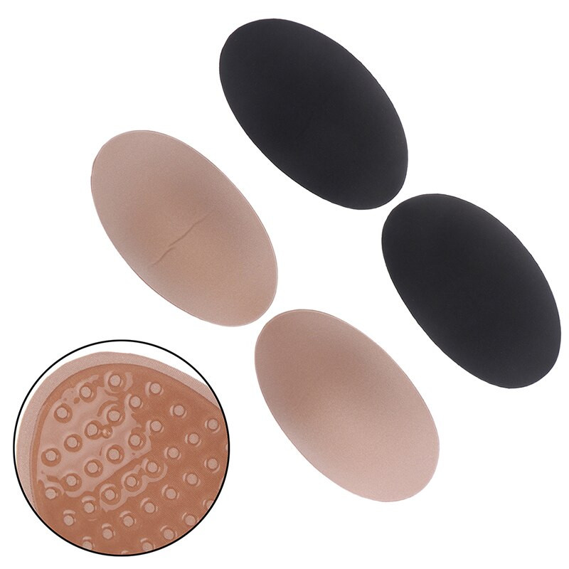 1paar krüpteeritud õlatõugepadjad Pehmed õlapadjad vaht silikoonist polsterdatud õlapolster Kleepuv õla tugevdaja