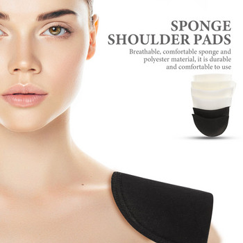 Μαξιλάρια ώμου Αυτοκόλλητα ενισχυτικά μαξιλαριών για γυναικεία ενδύματα Universal μαξιλάρια Breathableanti Push Women Spongesoft