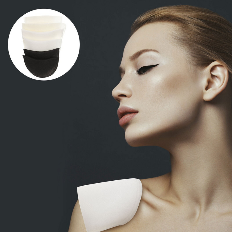 Õlapadjad Pad Adhesive Enhancer padi Brafor riided Naiste rihm universaalsed padjad Hingavad Anti Push Naiste Spongesoft