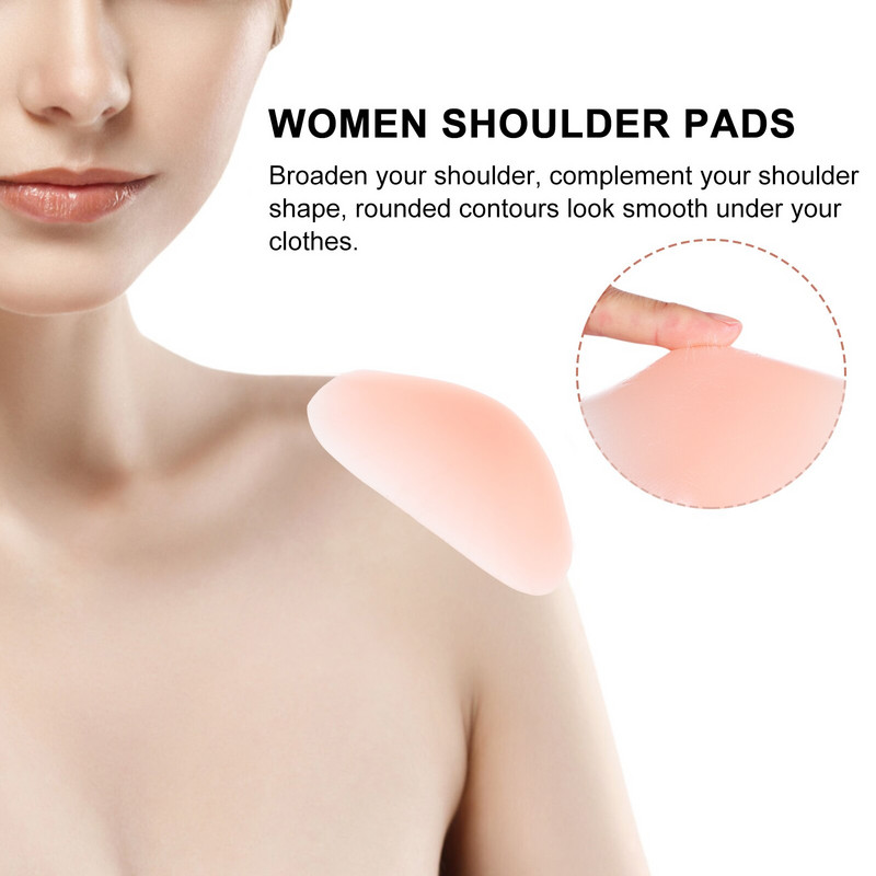 Μαξιλαράκια ώμου Pad Enhancer Womenup Push Clothing Γυναικεία αυτοκόλλητη σιλικόνη Μπουφάν λουράκι Γυναικείο πουκάμισο Blazer T Thick