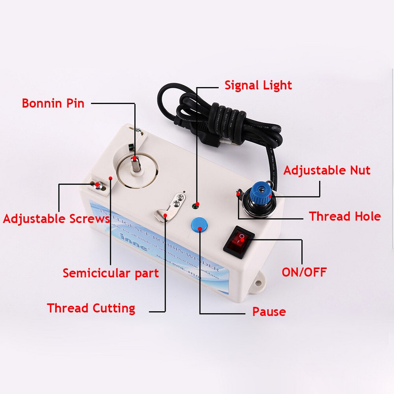 INNE õmblusmasin Intelligentne poolikerija elektriline automaatne niidialus Tarvikud Tööriista universaalne abikomplekt