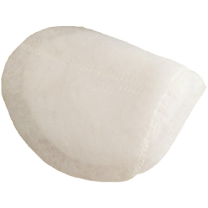 5 poros puslankiu baltas susiuvamas kamšalas medvilninės pečių pagalvėlės drabužių siuvimo marškinėlių dekoratyviniai priedai