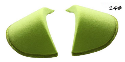 2 paari 1,5 cm värviline pehme leoparditera õlapolster bleiseri/T-särgi jaoks Riiete õmblemine Kaunistus Aksessuaarid S0479H