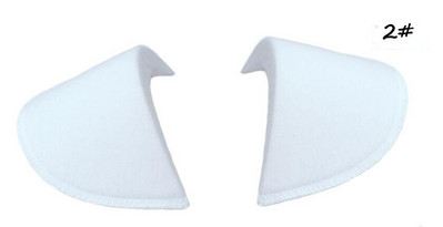 2 paari 1,5 cm värviline pehme leoparditera õlapolster bleiseri/T-särgi jaoks Riiete õmblemine Kaunistus Aksessuaarid S0479H