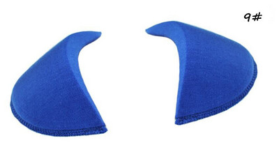 2 paari 1,5 cm värviline pehme leoparditera õlapolster bleiseri/T-särgi jaoks Riiete õmblemine Kaunistus Aksessuaarid S0479H