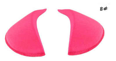 2 paari 1,5 cm värviline pehme leoparditera õlapolster bleiseri/T-särgi jaoks Riiete õmblemine Kaunistus Aksessuaarid S0479H