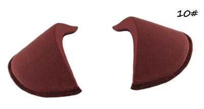 2 paari 1,5 cm värviline pehme leoparditera õlapolster bleiseri/T-särgi jaoks Riiete õmblemine Kaunistus Aksessuaarid S0479H