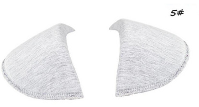 2 paari 1,5 cm värviline pehme leoparditera õlapolster bleiseri/T-särgi jaoks Riiete õmblemine Kaunistus Aksessuaarid S0479H