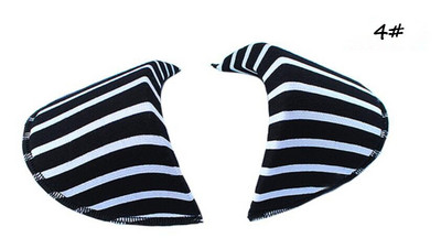 2 paari 1,5 cm värviline pehme leoparditera õlapolster bleiseri/T-särgi jaoks Riiete õmblemine Kaunistus Aksessuaarid S0479H