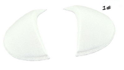 2 paari 1,5 cm värviline pehme leoparditera õlapolster bleiseri/T-särgi jaoks Riiete õmblemine Kaunistus Aksessuaarid S0479H