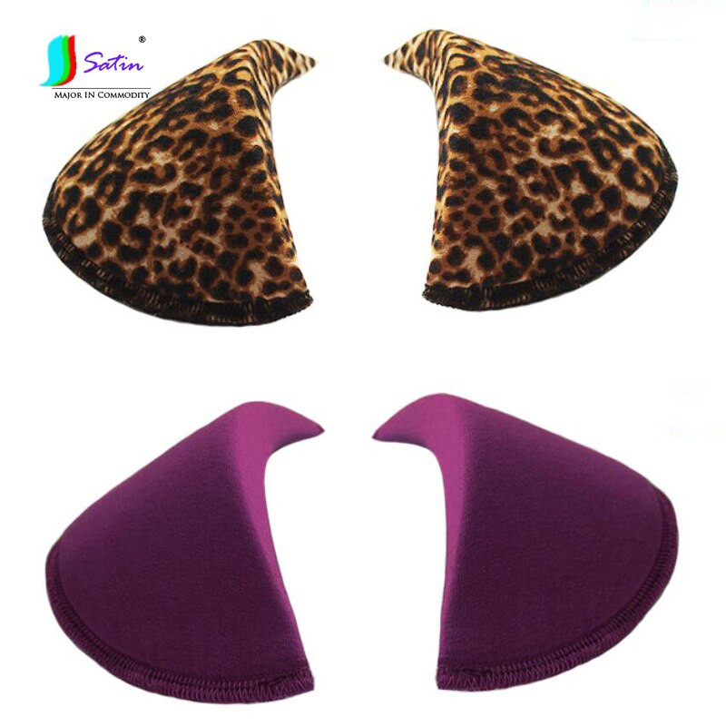 2 paari 1,5 cm värviline pehme leoparditera õlapolster bleiseri/T-särgi jaoks Riiete õmblemine Kaunistus Aksessuaarid S0479H