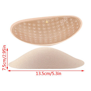 1 Pair Soft Shoulder Pads Foam Silicone Padded Shoulder Padding Encryption Shoulder Push Up Pads Adhesive Shoulder Enhancer