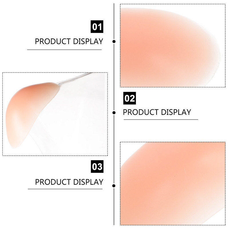 Jastučići za ramena Pad Enhancer Womenup Push Clothing Ženska ljepljiva silikonska jakna Remen od tkanine Ženska ženska košulja Blazer T Debeo