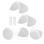 Jastučići za ramena Padpushsponge Clothesset Inblazer Shirt Pletenina Odjeća T Enhancer Prekrivena poliesterom Ženske štitnici bez haljine