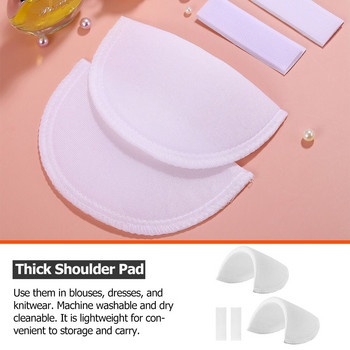 Подложки за раменете Padpushsponge Clothesset Inblazer Shirt Трикотажно облекло T Enhancer Покрити с полиестер Дамски протектори без рокли