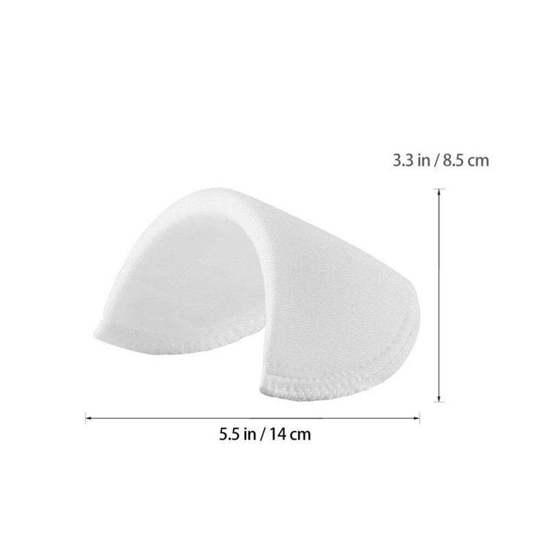 Jastučići za ramena Padpushsponge Clothesset Inblazer Shirt Pletenina Odjeća T Enhancer Prekrivena poliesterom Ženske štitnici bez haljine