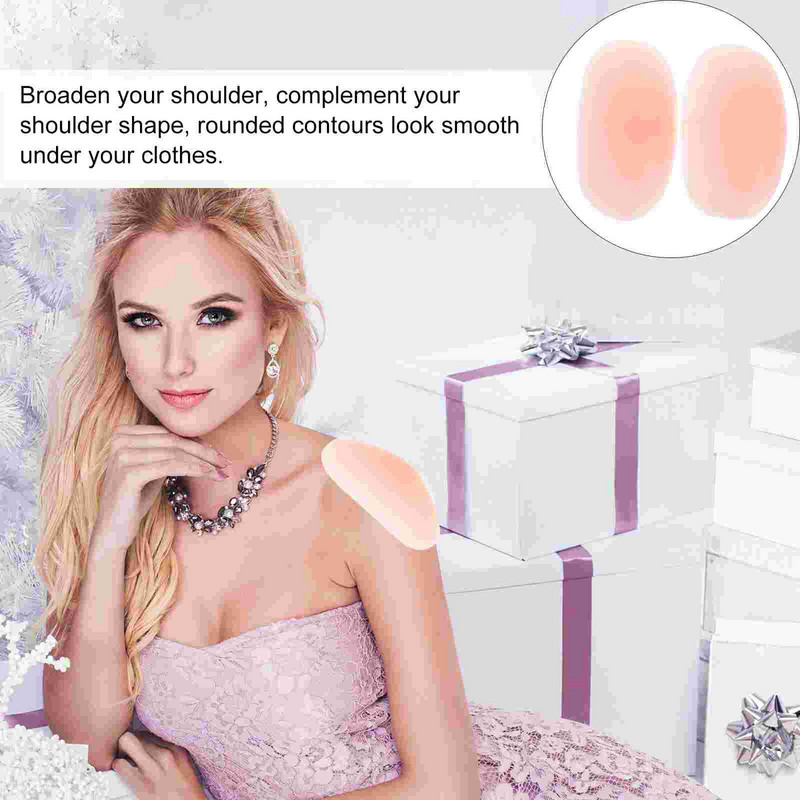 Tampoane de umăr Îmbunătățitor pentru femei Îmbrăcăminte pentru femei Adeziv din silicon Jachetă din pânză Curea pentru femei Cămașă pentru femei Blazer T gros