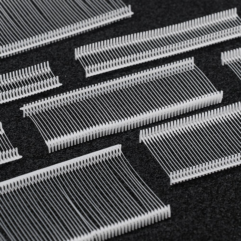 5000 de bucăți elemente de fixare standard de etichetare, atașamente albe standard pentru etichetare, potrivite pentru dispozitive de etichetare standard, Regu din plastic