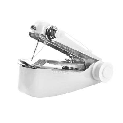 1kom crveni mini ručni šivaći stroj Jednostavan rad Alati za šivanje Tkanina za šivanje Praktični alat za ručni rad