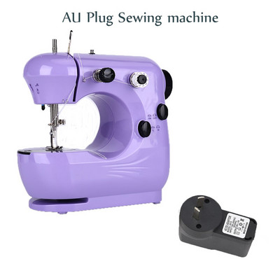 Ραπτομηχανή INNE Mini Portable Assistant Household Handheld Electrec with Night Light Foot Pedal Straight Line Two Thread Kit