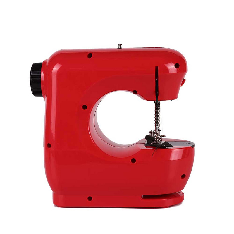 Ραπτομηχανή INNE Mini Portable Assistant Household Handheld Electrec with Night Light Foot Pedal Straight Line Two Thread Kit