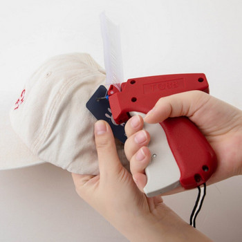 Ρούχα Σήμανση Πιστόλι Ένδυμα Ετικέτες Τιμή Ετικέτες DIY Ένδυση Πιστόλια Ετικέτας Ραπτικής Εργαλεία χειροτεχνίας Αξεσουάρ 1000 ράβδοι + βελόνες 2,5 εκ.