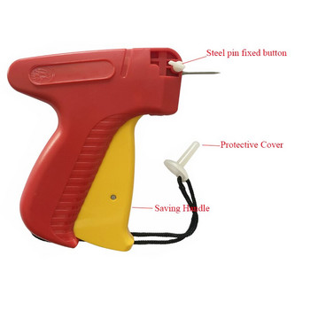 Instrument de înlocuire a butonului de fixare rapidă Dispozitive de fixare pentru butoane Instrument de cusut Îmbrăcăminte Preț Etichetă Pistol de etichetare cu 10000 X 5 mm Barbs