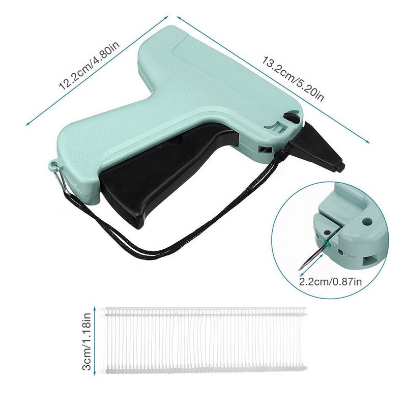 Ρούχα Ετικέτα Πιστόλι Ρούχα Ρούχα Τιμή Ετικέτα Ετικέτα Πιστόλι+5 βελόνες+1000 Barbs Ετικέτα Εργαλεία ραπτικής μηχανής