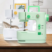 Booksew Handy Mini prijenosni šivaći stroj Rezač Nožna pedala Ravna linija Ručni stol Električni namotaj s dva konca SM-168