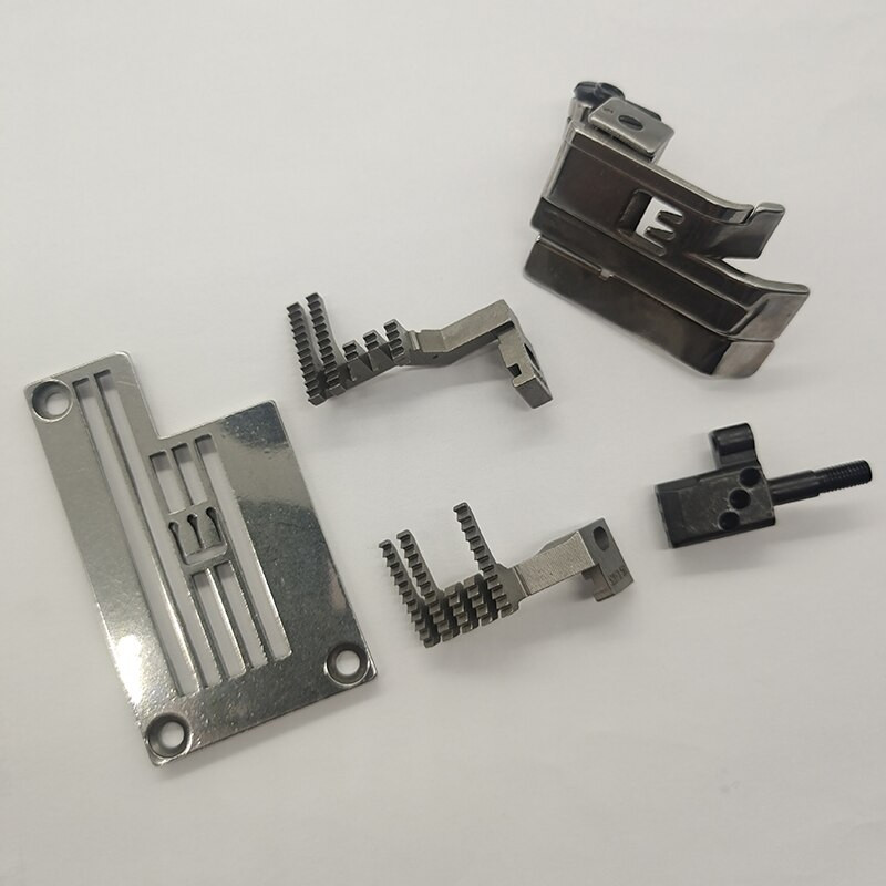 QX YUN Piese pentru mașină de cusut Kingtex CT9000 5222TPL1640 Set de calibre pentru alimentare pentru mașină de suprasigilat