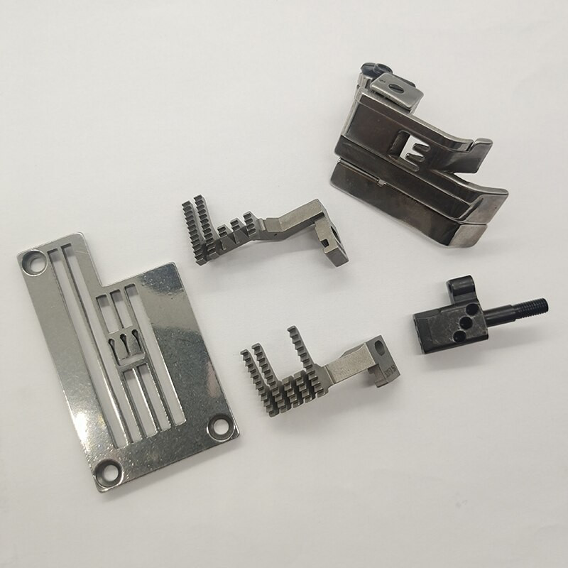 QX YUN Piese pentru mașină de cusut Kingtex CT9000 5222TPL1640 Set de calibre pentru alimentare pentru mașină de suprasigilat