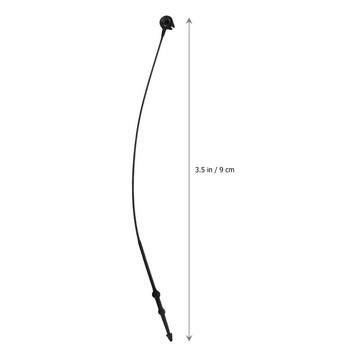 Zatvarači nizova oznaka Oznake Brava za odjeću Snap Swing Konac Zatvarač za označavanje Bijela Maloprodajna trgovina dućana plastike