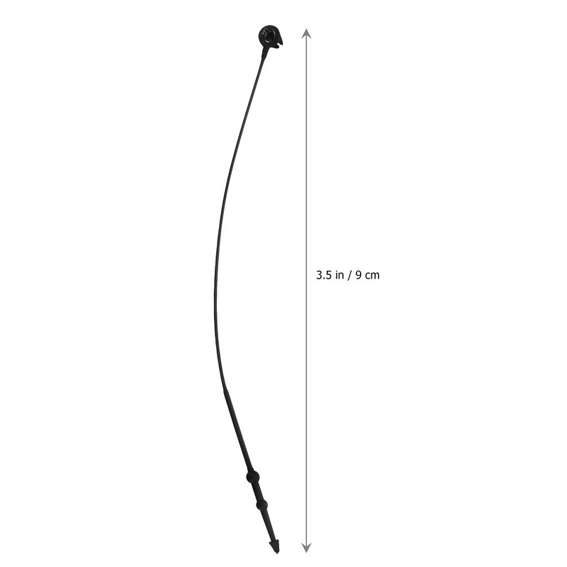 Zatvarači nizova oznaka Oznake Brava za odjeću Snap Swing Konac Zatvarač za označavanje Bijela Maloprodajna trgovina dućana plastike